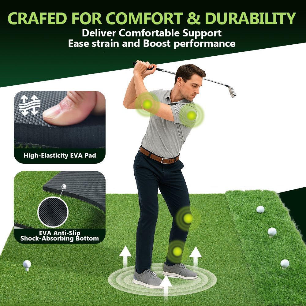 Premium 40mm Golf Hitting Mat