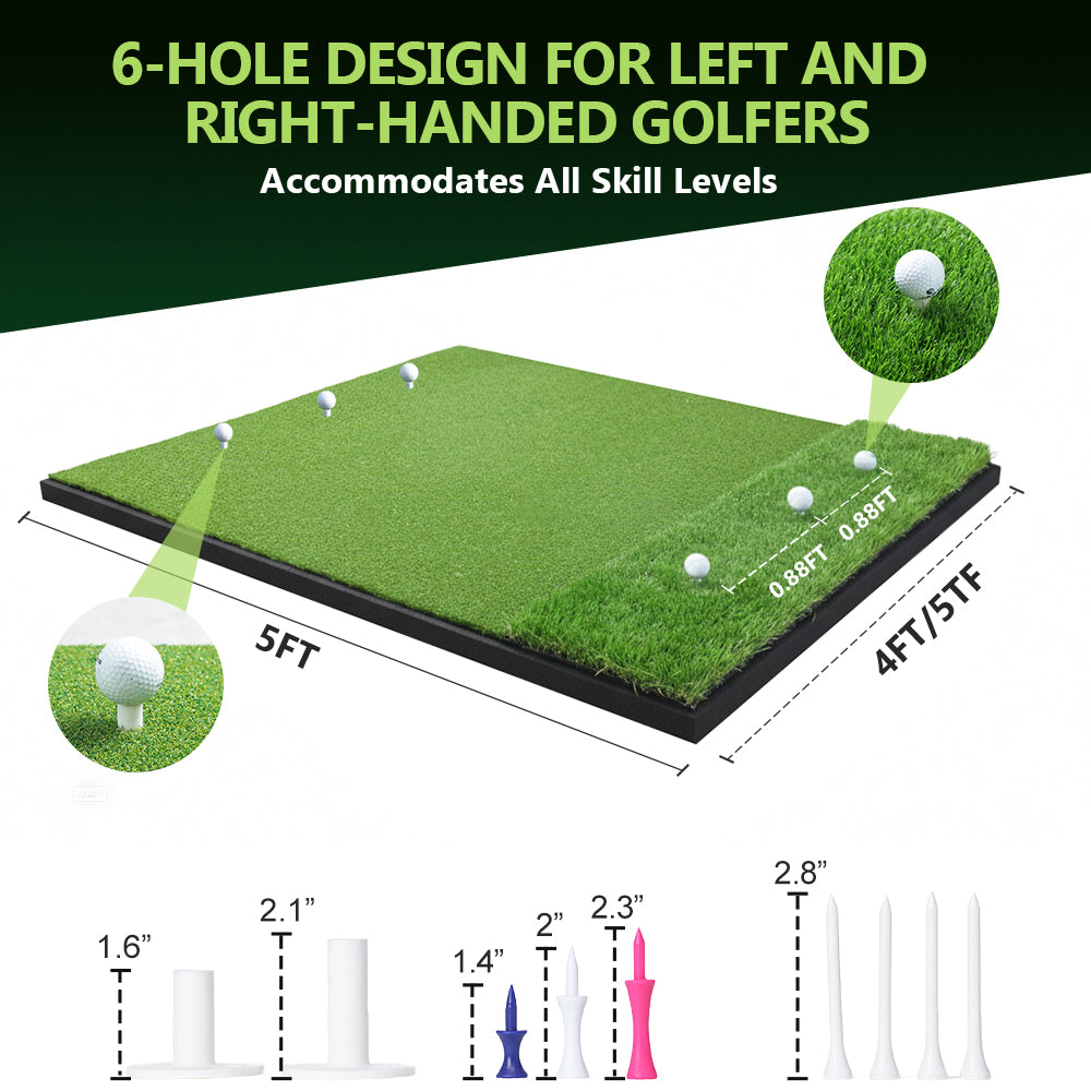 Premium 40mm Golf Hitting Mat