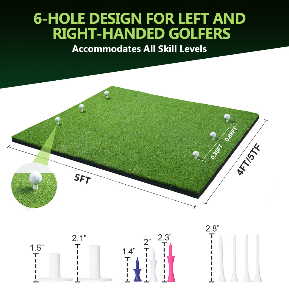 Premium 40mm Golf Hitting Mat